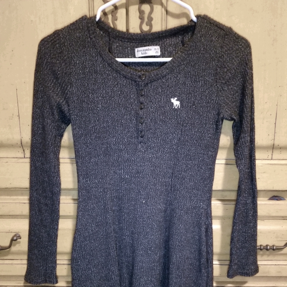 Girls long sleeved dress